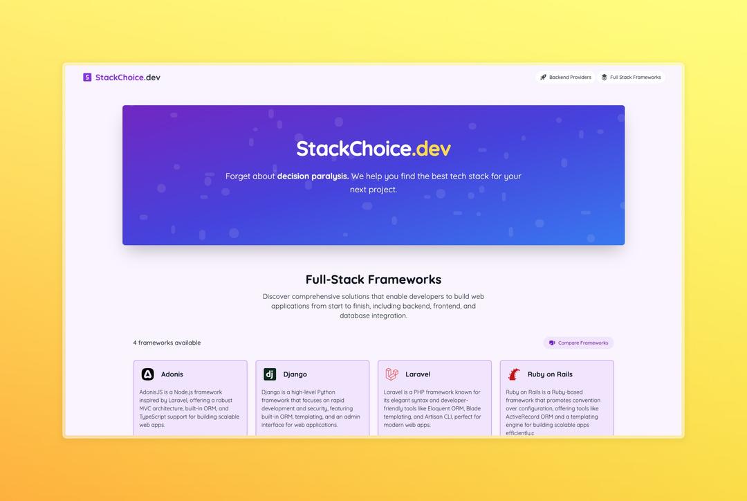 StackChoice